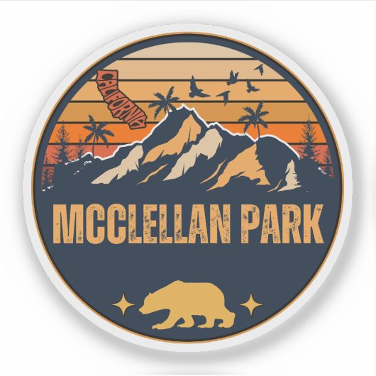 McClellan Park, Californië Sticker (Voorkant)