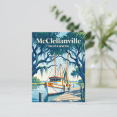 McClellanville VS Briefkaart (Staand voorkant)