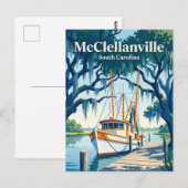 McClellanville VS Briefkaart (Voorkant / Achterkant)