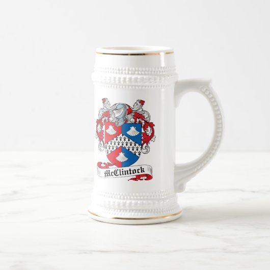 McClintock Family Crest Bierpul (Rechts)