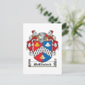 McClintock Family Crest Briefkaart (Staand voorkant)