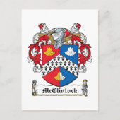 McClintock Family Crest Briefkaart (Voorkant)