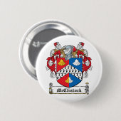 McClintock Family Crest Ronde Button 5,7 Cm (Voorkant /achterkant)