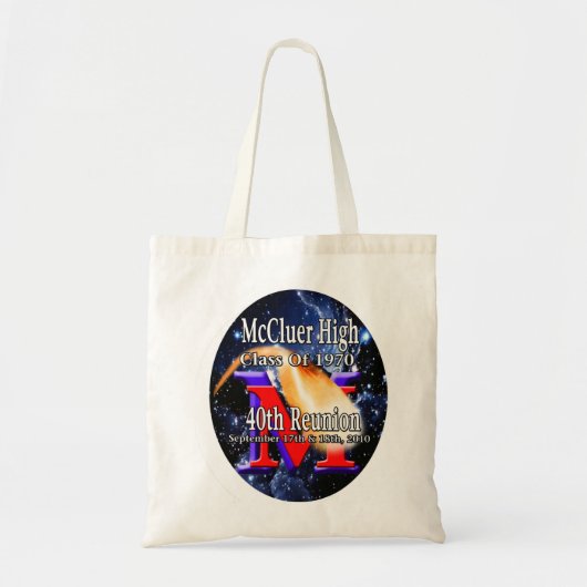 McCluer High School Class of '70 Reunion canvas ta Tote Bag (Voorkant)