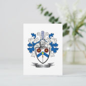 McClure Family Crest Coat of Arms Briefkaart (Staand voorkant)