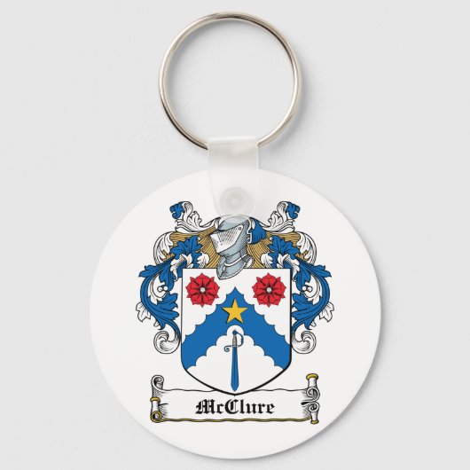 McClure Family Crest Sleutelhanger (Voorkant)