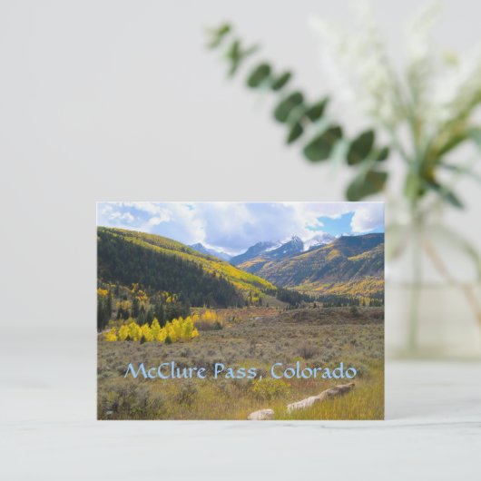 McClure Pass, Colorado Briefkaart (Staand voorkant)