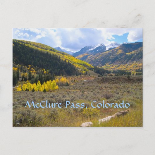 McClure Pass, Colorado Briefkaart (Voorkant)