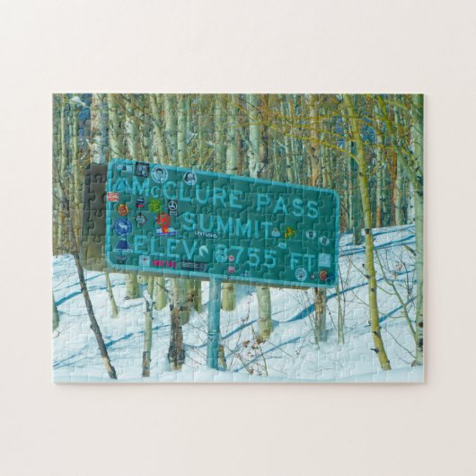 McClure Pass Colorado. Legpuzzel (Horizontaal)