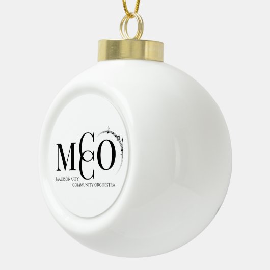 MCCO kerstboomornament Keramische Bal Ornament (Rechts)