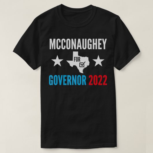 McConaughey voor topteams T-shirt (Design voorkant)
