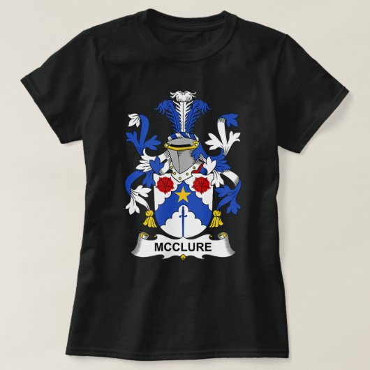 McConnell Coat of Arms Family Crest T-shirt (Design voorkant)