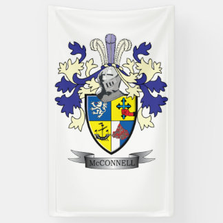 McConnell Family Crest Coat of Arms Spandoek