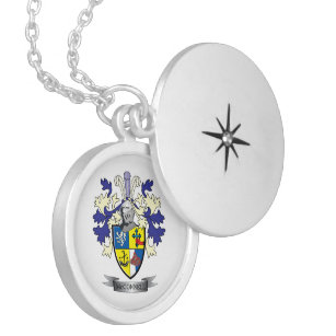 McConnell Family Crest Coat of Arms Zilver Vergulden Ketting