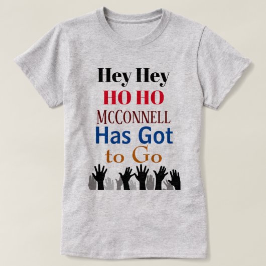 McConnell moet naar T-Shirt (Design voorkant)