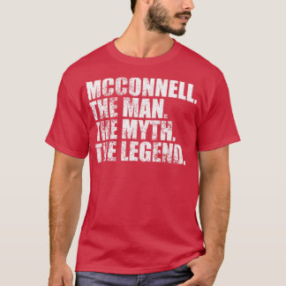 McconnellMcconnell Achternaam Mcconnell T-shirt