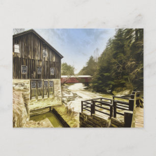 MCCONNELLS MILL STATE PARK - PENNSYLVANIA USA BRIEFKAART