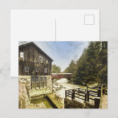 MCCONNELLS MILL STATE PARK - PENNSYLVANIA USA BRIEFKAART (Voorkant / Achterkant)