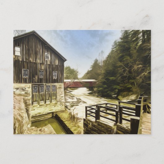 MCCONNELLS MILL STATE PARK - PENNSYLVANIA USA BRIEFKAART (Voorkant)