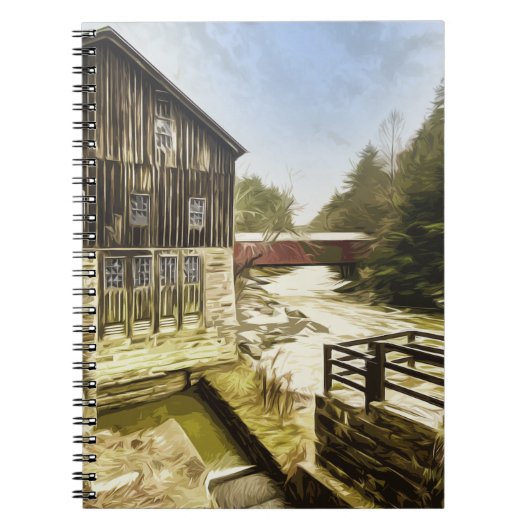 MCCONNELLS MILL STATE PARK - PENNSYLVANIA USA NOTITIEBOEK (Voorkant)