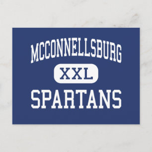 McConnellsburg - Spartans - High - McConnellsburg Briefkaart