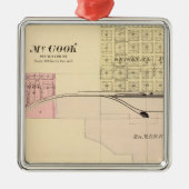 McCook, Nebraska Metalen Ornament (Voorkant)
