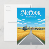 McCook VS Briefkaart (Voorkant / Achterkant)