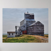 McCord Grain Elevator Poster Print (Voorkant)