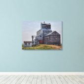 McCord Grain Elevator Stretch Canvas Afdrukken (Insitu (Houten vloer))