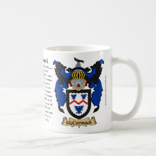 McCormack, de Oorsprong, de Betekenis en de Crest Koffiemok