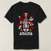 McCormick Coat of Arms Family Crest T-shirt (Design voorkant)