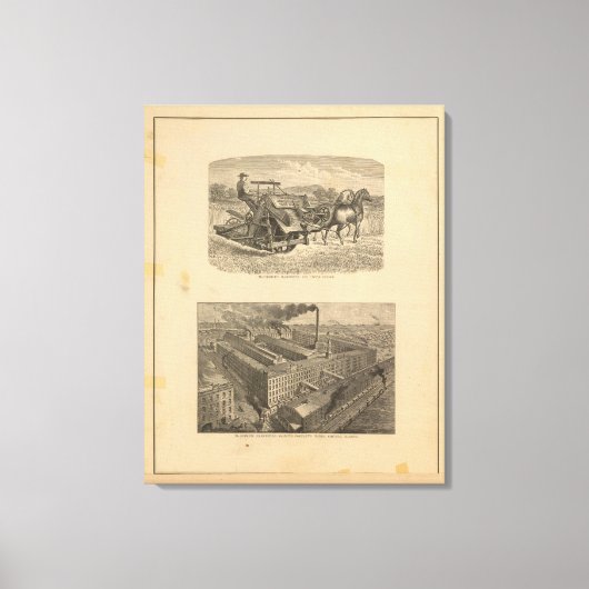 McCormick Company, Chicago, Illinois Canvas Afdruk (Voorkant)