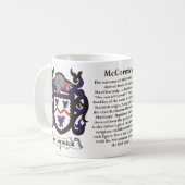 McCormick Family Coat of Arms Mok (Voorkant links)