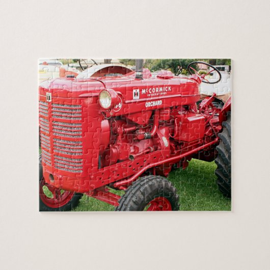 McCormick International Orchard Tractor Puzzle Legpuzzel (Horizontaal)