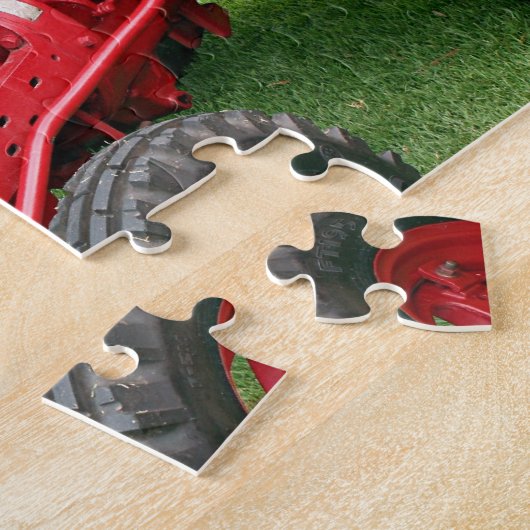McCormick International Orchard Tractor Puzzle Legpuzzel (Zijkant)