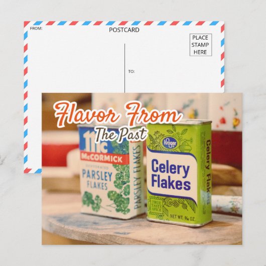  McCormick Spice Tins Briefkaart (Voorkant / Achterkant)