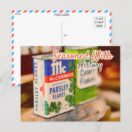  McCormick Spice Tins Briefkaart
