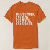 MccormickMccormick Achternaam Mccormick T-shirt (Design voorkant)
