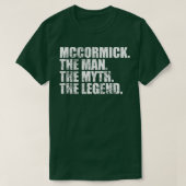 MccormickMccormick Achternaam Mccormick T-shirt (Design voorkant)