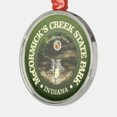 McCormick's Creek SP Metalen Ornament (Links)