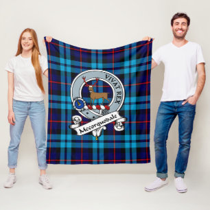McCorquodale Clan Badge Tartan Pset Fleece Deken