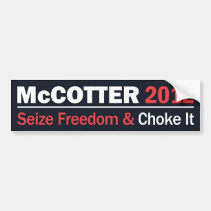 McCotter Seize Freedom Bumpersticker