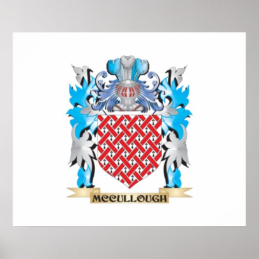McCough Coat of Arms - Family Crest Poster (Voorkant)