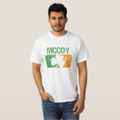 Mccoy Surname Clover T-shirt (Voorkant volledig)