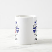 McCracken Family Crest Coat of Arms Koffiemok (Center)