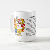 McCrary, de Origin, de Betekenis en de Crest Koffiemok (Voorkant links)
