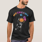 McCreamy Space Astronaut Grappig Youtuber Ngmrfres T-shirt (Voorkant)