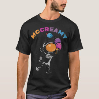 McCreamy Space Astronaut Grappig Youtuber Ngmrfres T-shirt