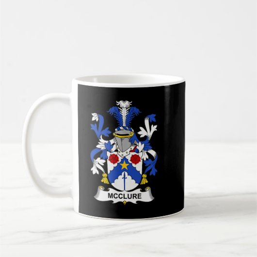 McCrest Coat of Arms Family Koffiemok (Links)