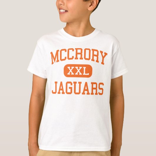 McCrory - Jaguars - High School - McCrory Arkansas T-shirt (Voorkant)